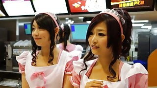 Cute fast food waitresses 2