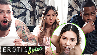 DEVIANTE – Cheating Asian wife’s first big black cock