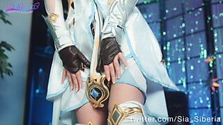 Genshin: Lumine exploring sex world